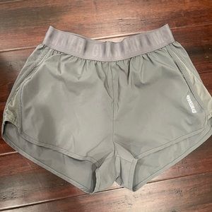 Gray Gymshark shorts - very few tiny holes that cannot be seen.